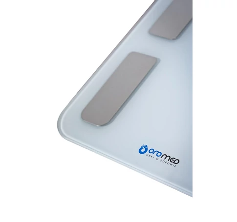 Electronic bathroom scale OROMED ORO-BLUETOOTH SMART white