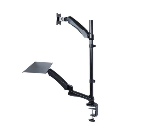 Maclean Monitor and Keyboard Mount, for Standing Up Work, MC-681