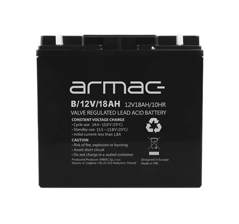 Universal gel battery for Ups Armac B/12V/18Ah