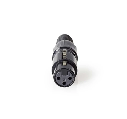 Nedis COTP15902BK szerelhető XLR aljzat