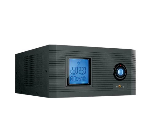 NJOY Szünetmentes Aira 600, 600VA, 500W, Line-Interactive, LCD display