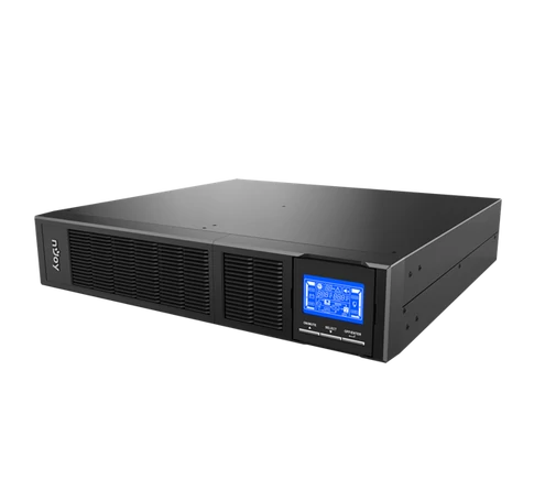 NJOY Szünetmentes Balder 1000, 1000VA, 1000W, Online rack (2U), LCD display