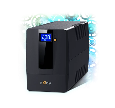 NJOY Szünetmentes + AVR Horus Plus 1000, 1000VA, 600W, Line-Interactive, LCD Touch display
