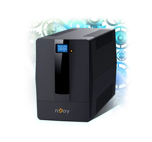 NJOY Szünetmentes + AVR Horus Plus 1500, 1500VA, 900W, Line-Interactive, LCD Touch display