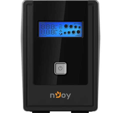 NJOY Szünetmentes CADU 850, 850VA, 480W, Line-Interactice, LCD display