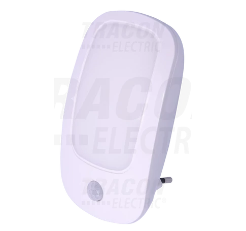 Éjszakai fény mozgásérzékelővel  230VAC, 50Hz, 0,5W, 20lm, PIR+CDS, 3,5m