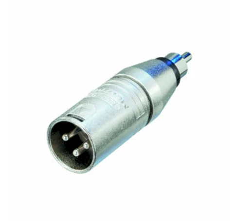 XLR-Adapter XLR 3-Pólusú Dugó - RCA Dugó Ezüst