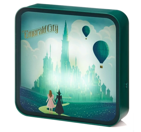 NUMSKULL "Wicked Emerald City" Akril lámpa