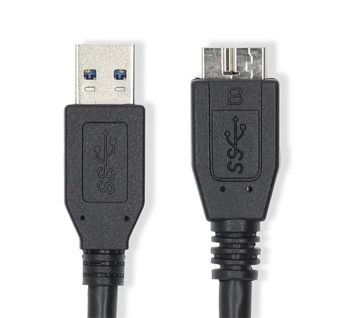 Nedis CCGL61500BK10 USB3.2 - micro-B (micro B) kábel, 5 Gbps, 1m