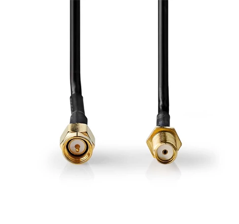 Nedis SMA kábel, 50 Ohm, 1m, CSGL02010BK10