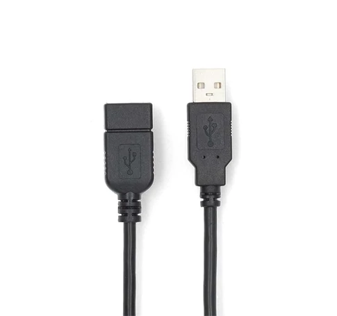 Nedis CCGL60010BK20 USB hosszabító / toldó kábel, USB2.0, hossz: 2m