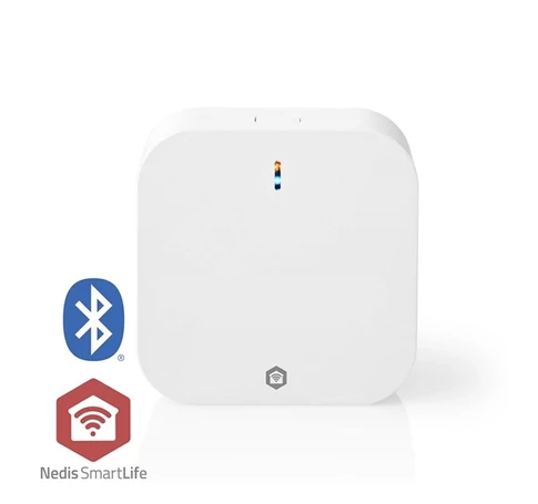 Nedis WIFIZBT10CWT Bluetooth® / Zigbee 3.0 gateway átjáró, 50 készülék csatlakoztatható, Android™ / IOS
