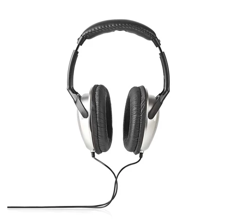 Nedis HPWD1201BK fajhallgató, kábelhossz: 6 m, hangerőszabályzó