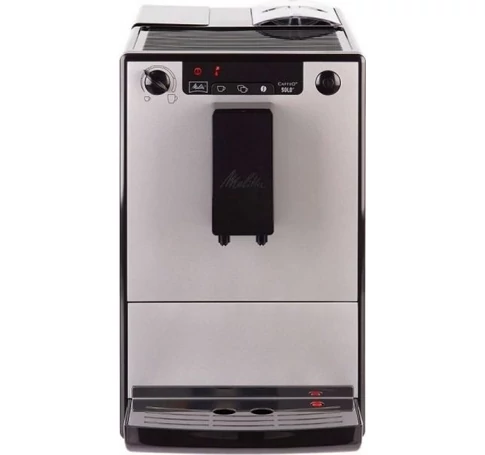 Melitta Solo Pure E950-666 Black and silver espresso machine