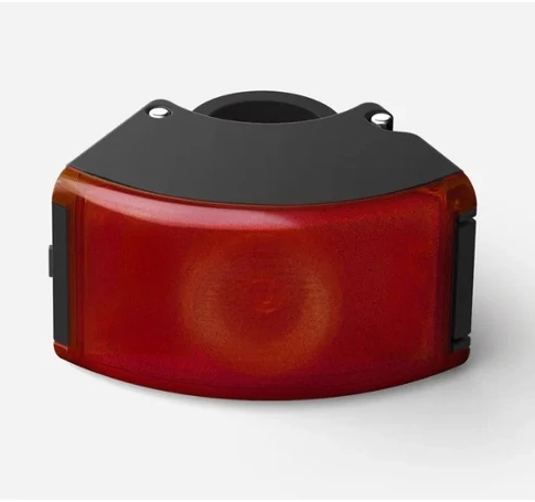 BOOKMAN Curve Rear bicycle light Black, Red
