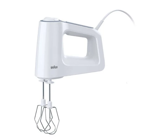 Braun HM 3135 WH Hand mixer 500 W Grey, White