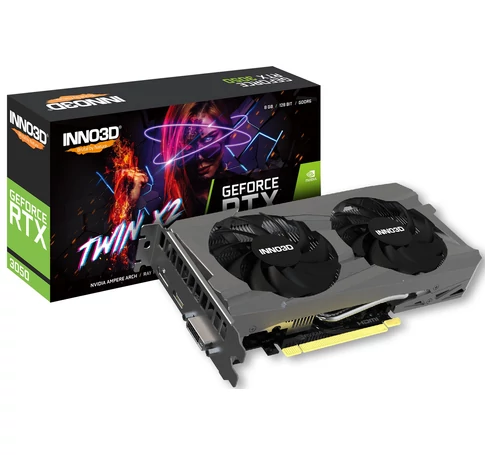 Inno3D GeForce RTX 3050 Twin X2 NVIDIA 8 GB GDDR6