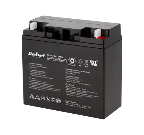 Rebel 12V 17Ah gel battery