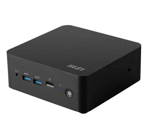 MSI Cubi NUC 1M-003EU Intel Core 3 100U 8 GB DDR5-SDRAM 512 GB SSD Windows 11 Pro Black