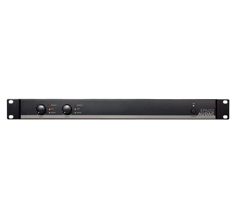AUDAC EPA252 audio amplifier 2.0 channels Black