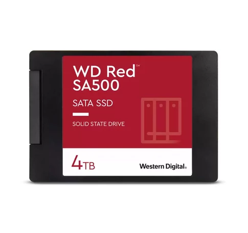 Western Digital Red WDS400T2R0A 4 TB 2.5" Serial ATA III 3D NAND