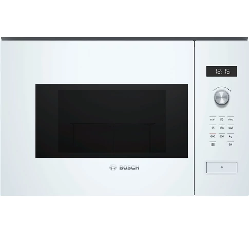 Bosch Serie 6 BFL524MW0 microwave White Solo microwave Built-in 20 L 800 W