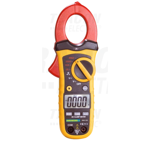 Digitális lakatfogó  ACV/DCV 600V, R, ACA 400A, d=30mm