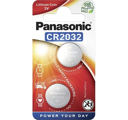 Panasonic 7000703 PANASONIC LÍTHIUM GOMBELEM CR2032