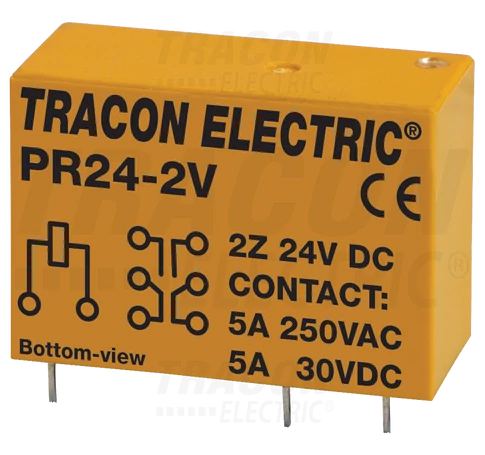 Print relé  24V DC / 2×CO (5A, 230V AC / 30V DC)