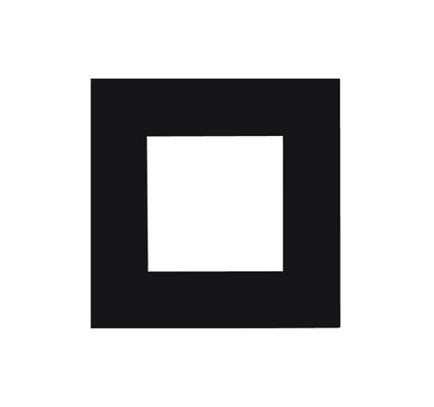 AUDAC CF45S/B wall plate/switch cover Black