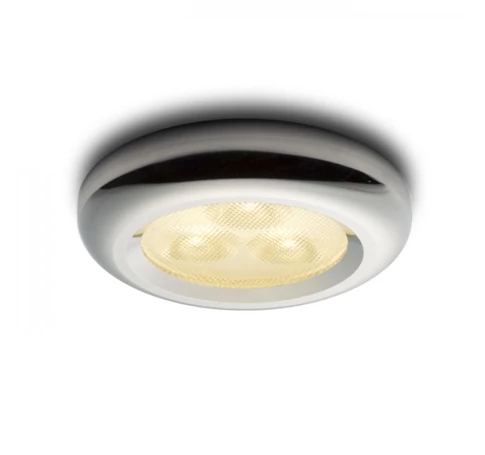 ESTA LED süllyesztett tápegységgel  króm 230V/350mA LED 3x1W  3000K