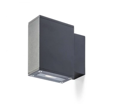 DIXIE 4x12 fali lámpa fekete 230V/700mA LED 2x3W 48° IP54 3000K