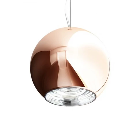 BEAU MONDE 25 függő lámpa réz üveg 230V E27 25W