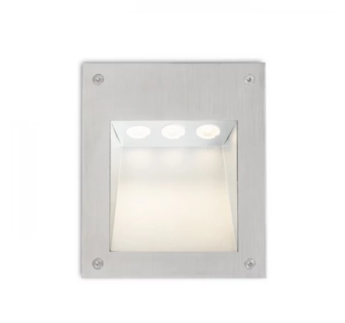AKORD a falba süllyesztett rozsdamentes acél 230V LED 3W IP65 3000K