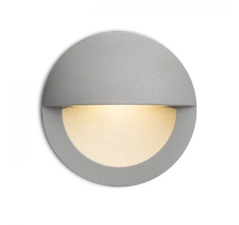 ASTERIA süllyesztett lámpa ezüstszürke  230V LED 3W IP54  3000K