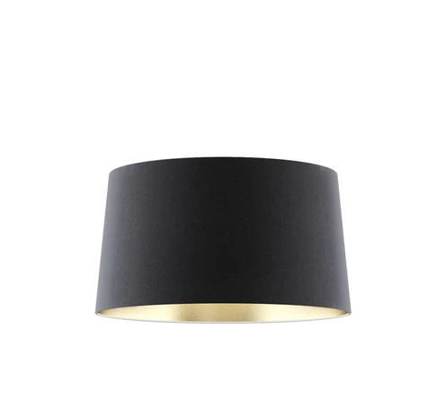 RENDL R11466 ASPRO lámpabúra, függesztett lámpaernyők Polycotton fekete/arany fólia