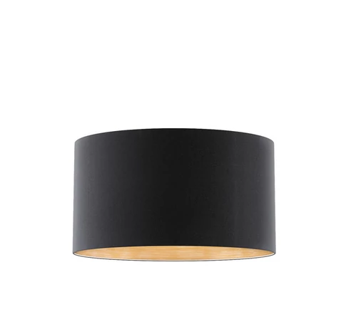 RENDL R11480 RON lámpabúra, univerzális lámpaernyők Polycotton fekete/réz fólia