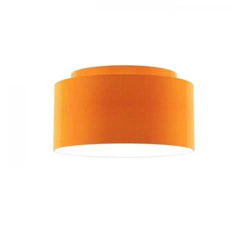 DOUBLE 55/30 lámpabúra  Chintz narancssárga/fehér PVC  max. 23W