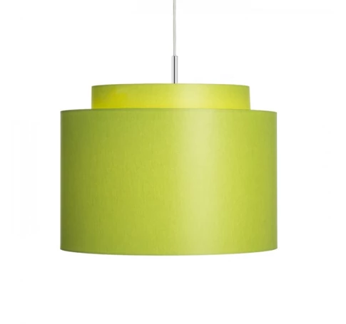 DOUBLE 40/30 lámpabúra  Chintz lime/fehér PVC  max. 23W
