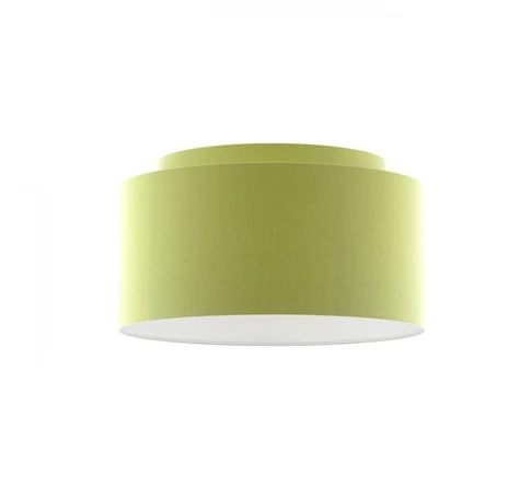 DOUBLE 55/30 lámpabúra  Chintz lime/fehér PVC  max. 23W