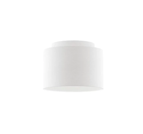 RENDL R11599 DOUBLE lámpabúra, univerzális lámpaernyők Polycotton fehér/fehér PVC