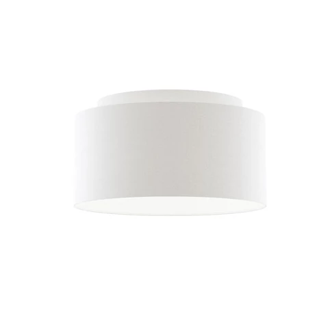 RENDL R11600 DOUBLE lámpabúra, univerzális lámpaernyők Polycotton fehér/fehér PVC