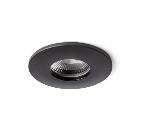 WATERBOY R  matt fekete  230V LED 10W 40° IP65  3000K