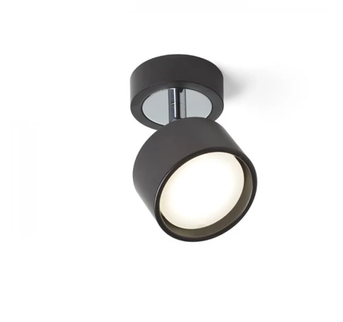 PIXIE dönthető lámpa fekete króm 230V LED GX53 7W