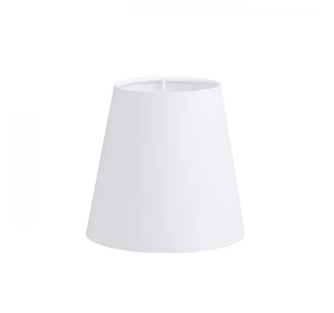 CONNY 15/15 lámpabúra  Polycotton fehér/fehér PVC  max. 28W