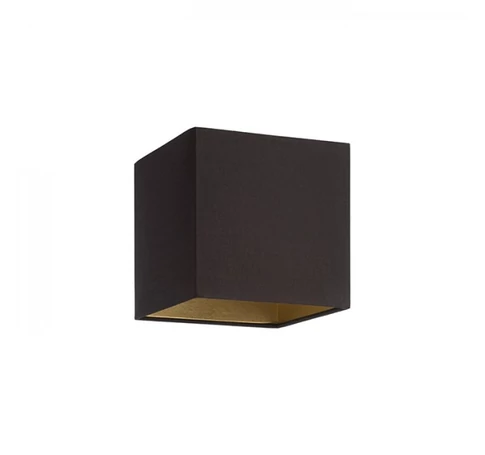 TEMPO 15/15 lámpabúra  Polycotton fekete/arany fólia  max. 28W