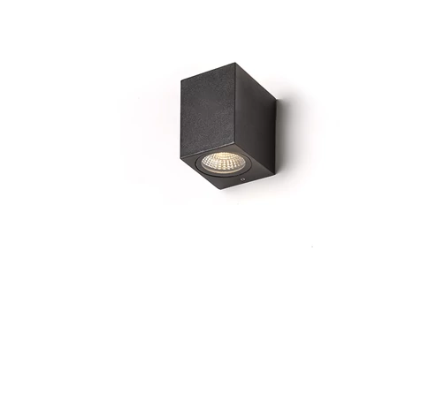 RENDL R12021 KUBI LED kültéri lámpa, fel-le világító IP54 antracit
