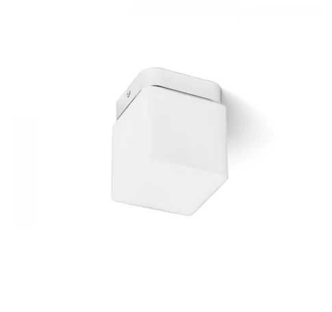 ESICA SQ mennyezeti lámpa króm 230V LED 6W IP44 3000K