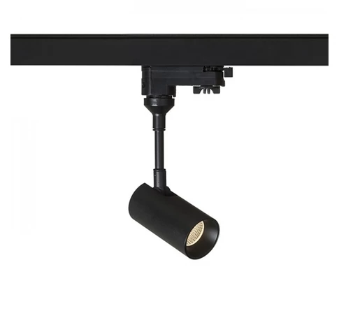 LOLLIPOP háromfázisú áramkörös sínre fekete  230V LED 8W 40°  3000K