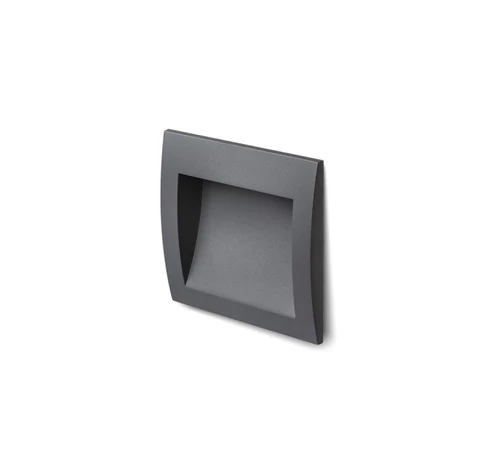 GORDIQ M süllyesztett lámpa antracitszürke 230V LED 3W IP65 3000K